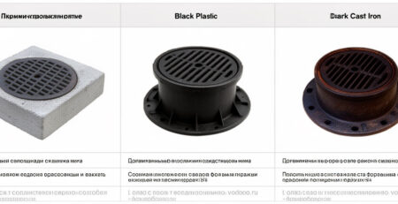 Бетонные vs пластиковые vs чугунные дождеприёмники: что выбрать для объекта
